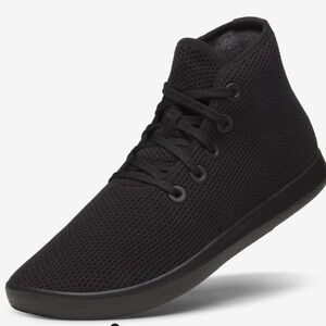 ALLBIRDS WOMENS TREE TOPPERS HIGH TOP SNEAKERS DARK GRAY SIZE 8